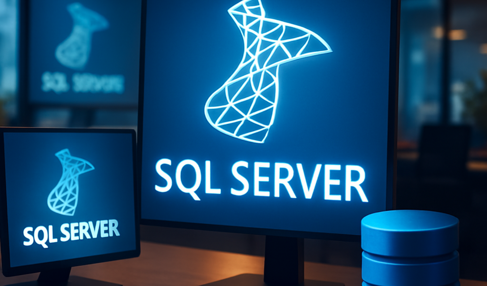 بناء قاعدة بيانات عن طريق SQL Server