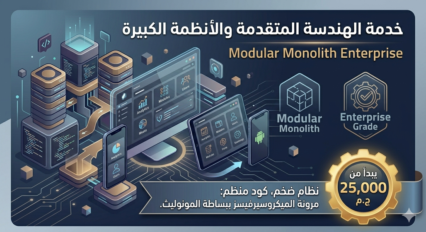 هندسة وبناء الأنظمة المعقدة بمعمارية المونوليث المجزأ